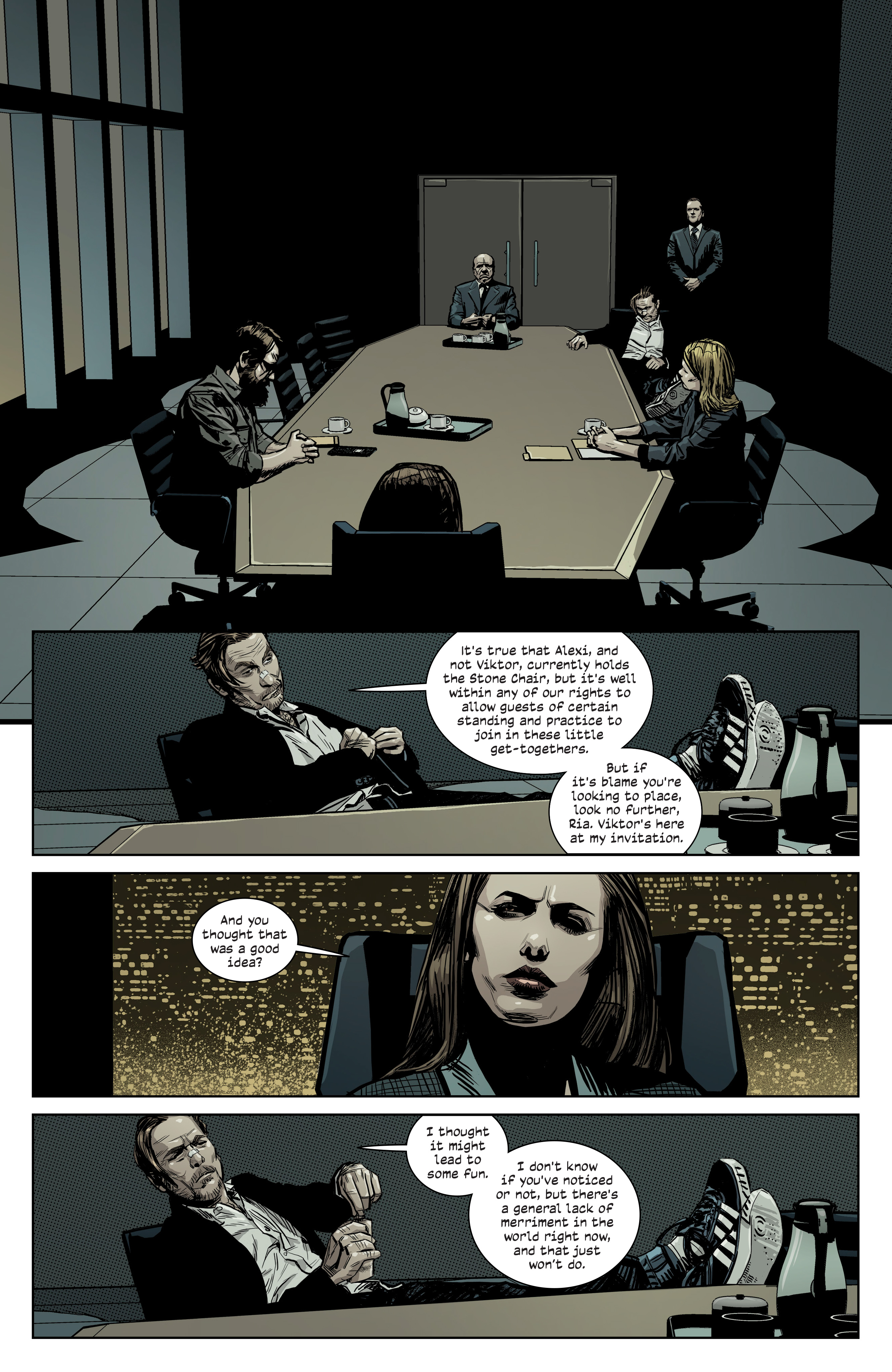 Read online The Black Monday Murders comic -  Issue #5 - 23