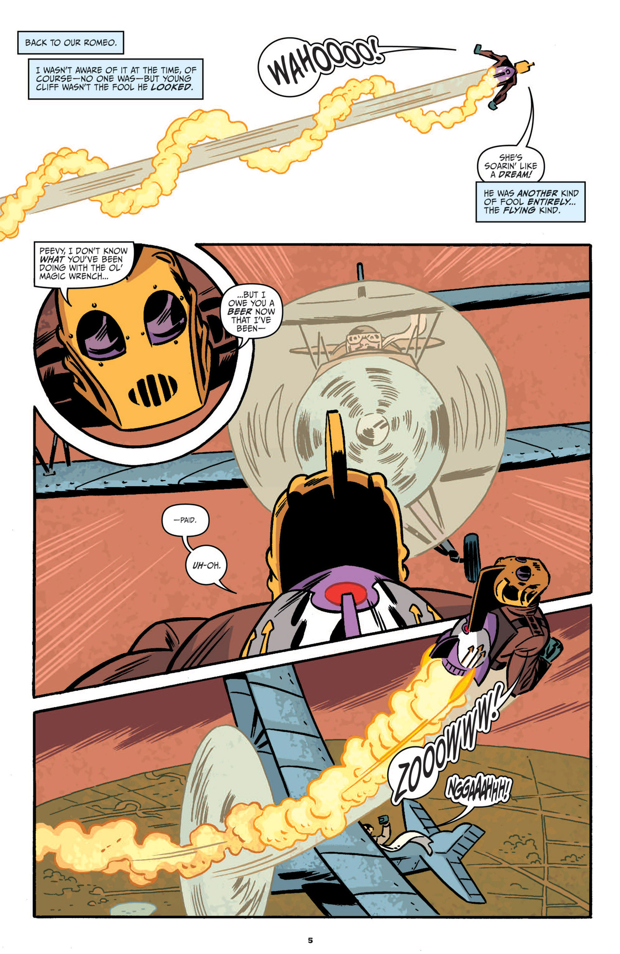 Read online The Rocketeer: Hollywood Horror comic -  Issue #1 - 8