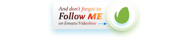 Follow Washirving On Envato Videohive