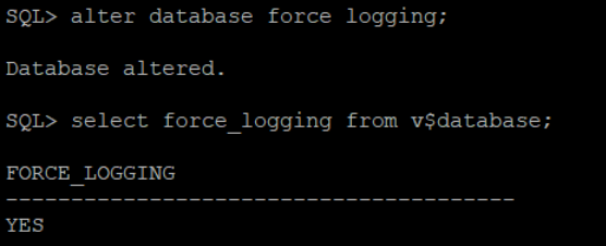Oracle Database Logging Mode and Enhancements in 18c
