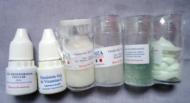 muestras niza cientifica Beautypul, belleza, expoestetica, haul, idraet, mi experiencia, niza cientifica, prodermic, distren, piel, skin care, acido glicolico, hidratacion, exfoliacion, quimica, acido hialuronico, vitamina C, avena, acido mandelico,