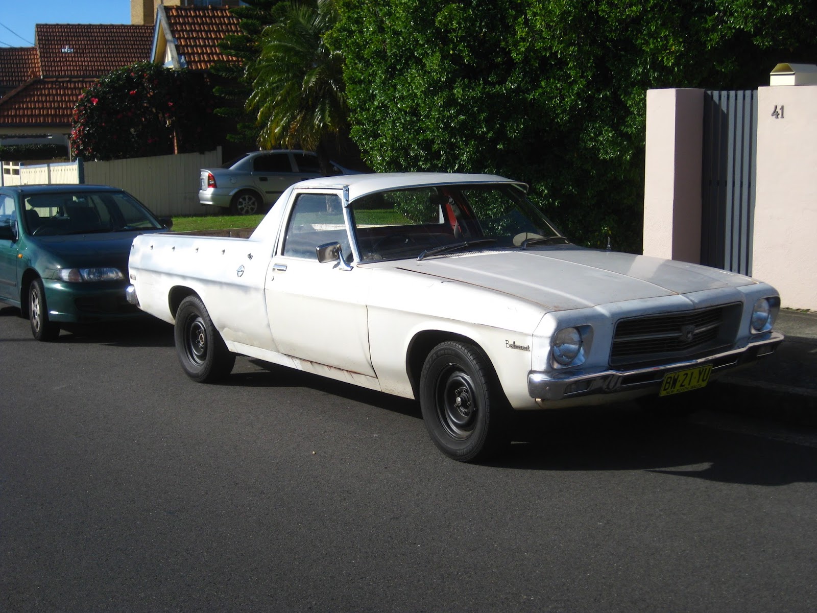 Aussie Old Parked Cars 1972 Holden HQ Belmont Ute
