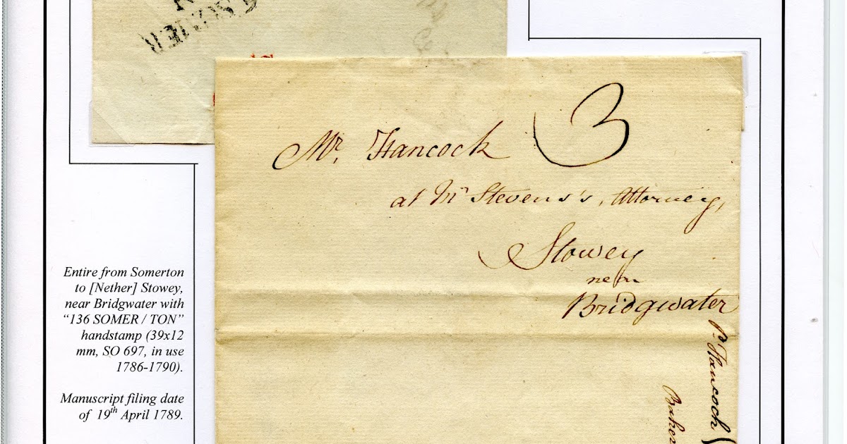 Somerset (& Bristol) Postal History Somerton