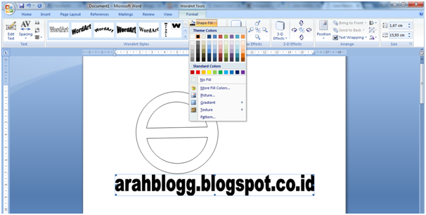 belajar tik mudah Cara Membuat Logo Stempel di Ms Word belajar tik mudah Cara Membuat Logo Stempel di Ms Word