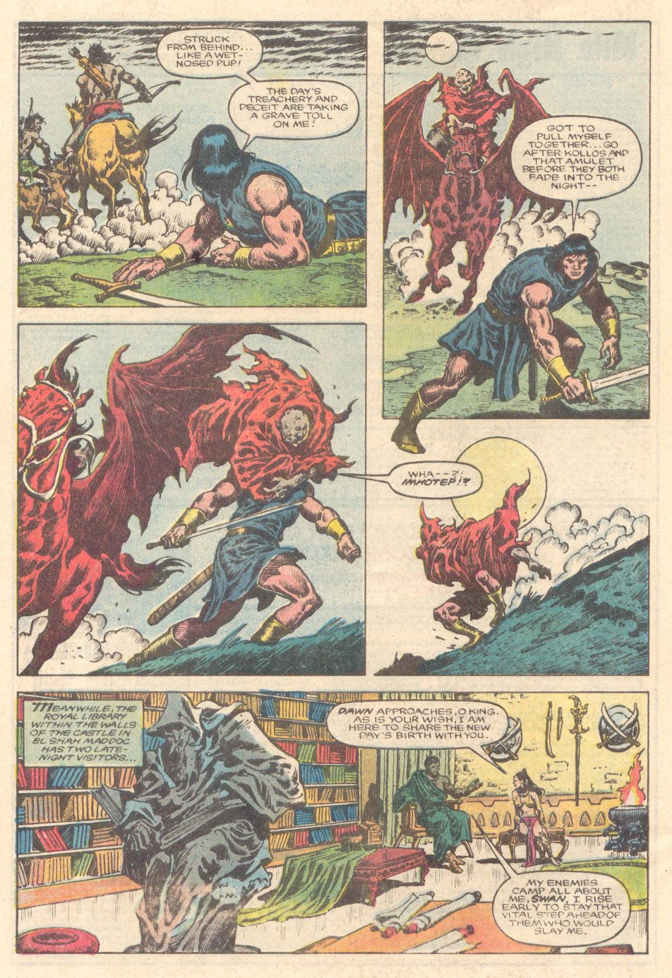 Read online Conan the Barbarian (1970) comic -  Issue #183 - 6