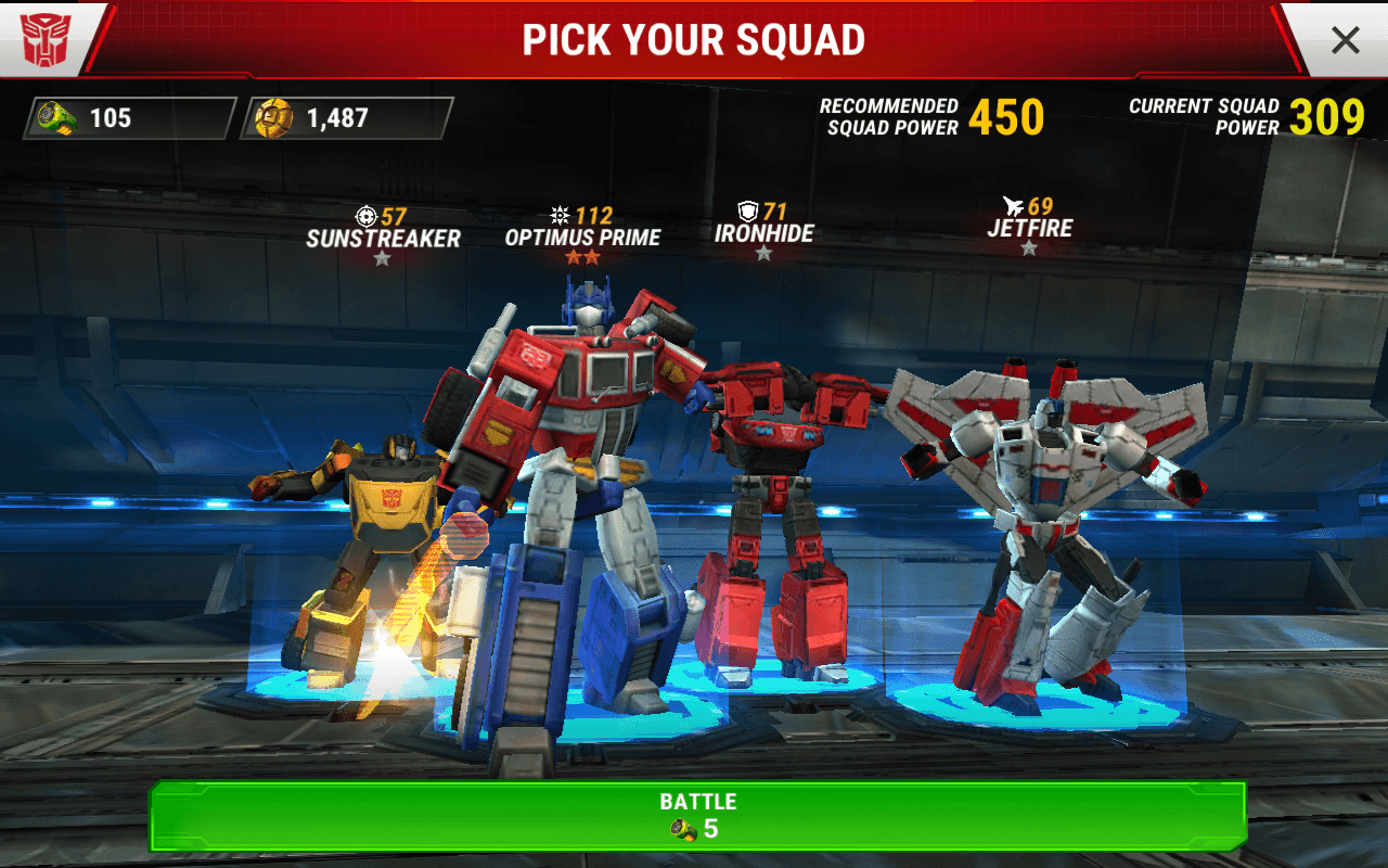 Transformers Earth Wars 8 Tips, Hints and Strategies to Win Battles