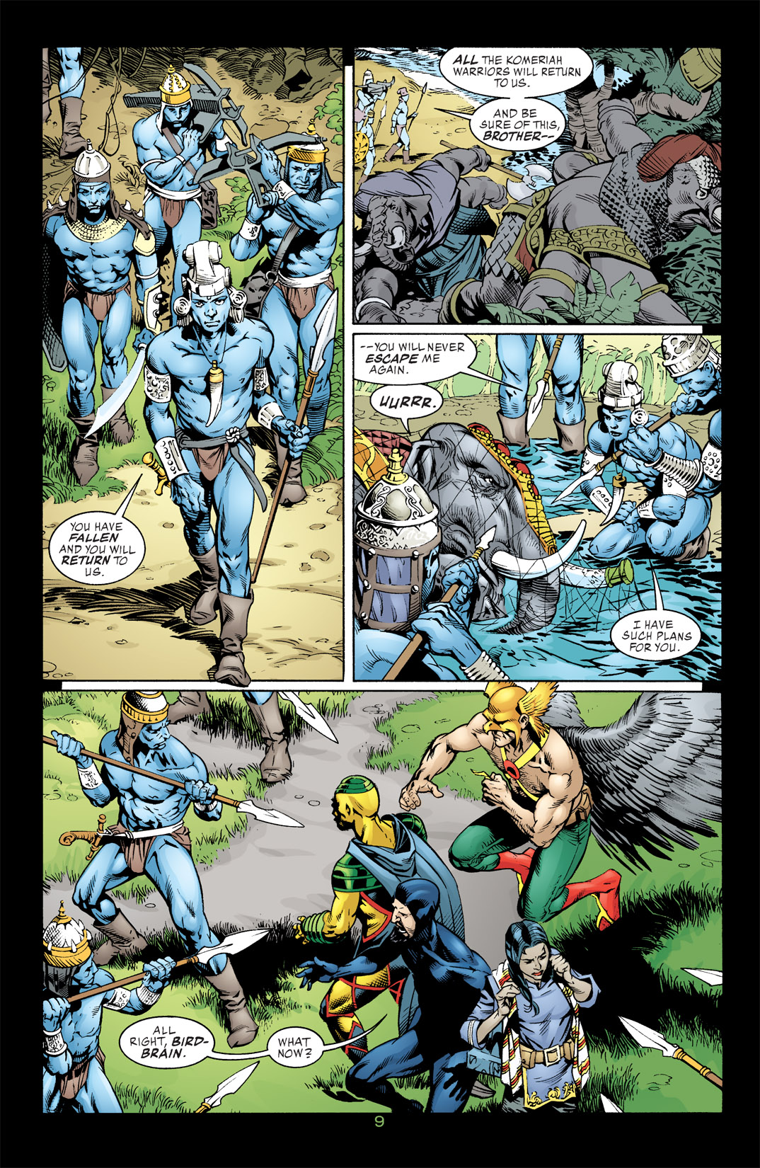 Hawkman (2002) Issue #3 #3 - English 9