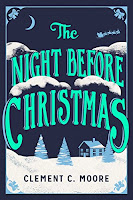 A Bookish Christmas:  A​ ​book​ ​cover​ ​that​ ​has​ ​a wonderfully​ ​Christmas​ ​feel to​ ​it.