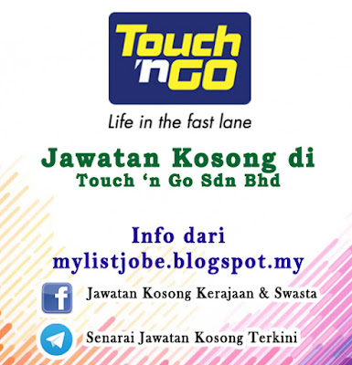 Jawatan Kosong di Touch ‘n Go Sdn Bhd
