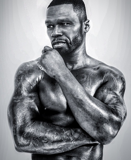 Sip On This...: Damn Zaddy!!! 50 Cent is Half Naked for New Underwear