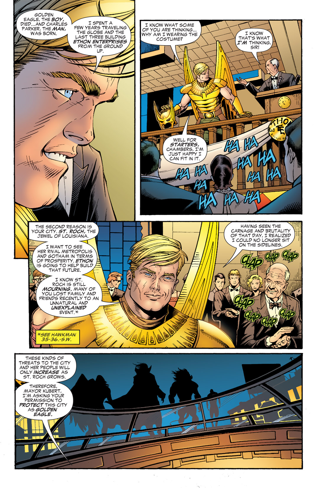 Hawkman (2002) Issue #38 #38 - English 18