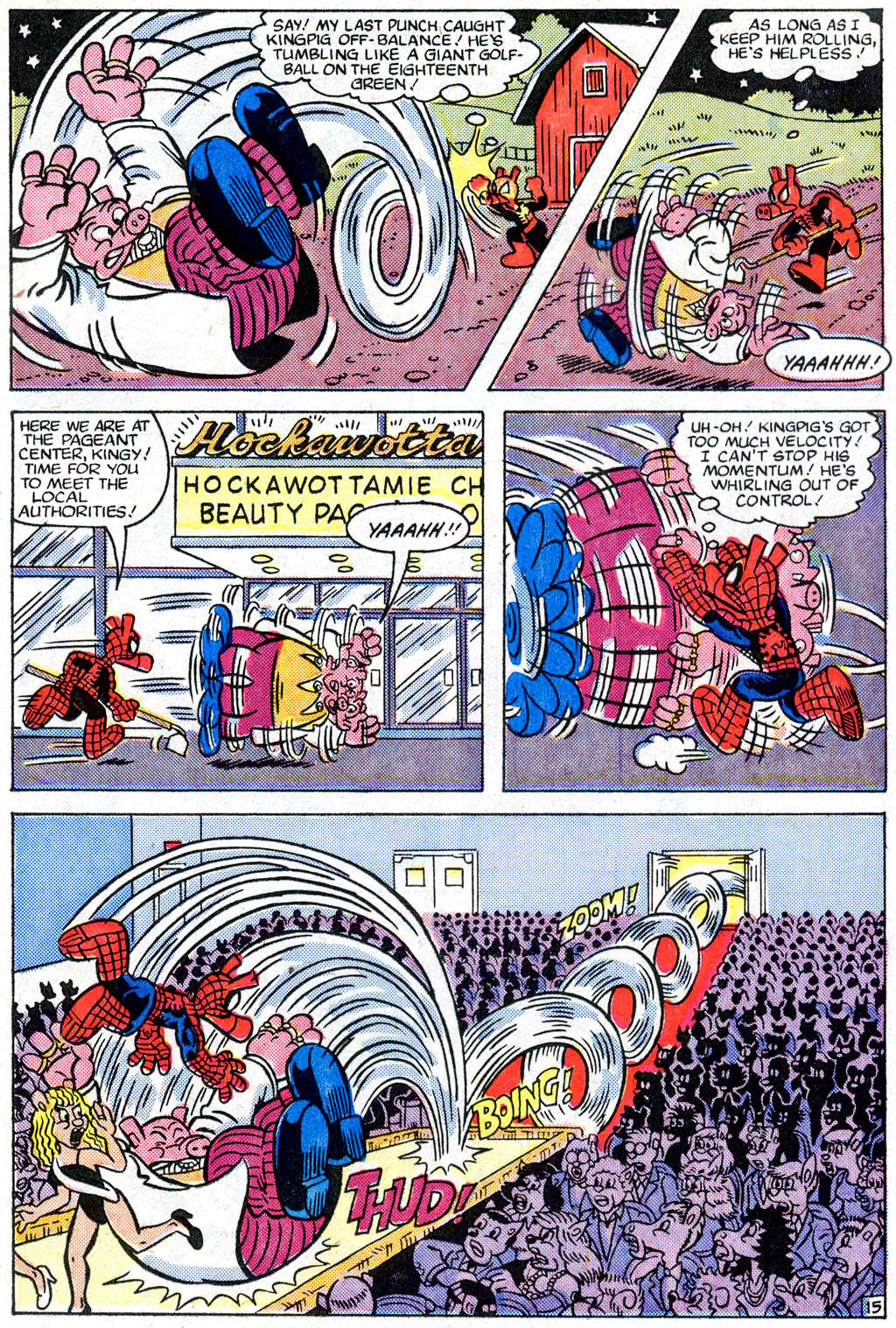 Read online Peter Porker, The Spectacular Spider-Ham comic -  Issue #12 - 16