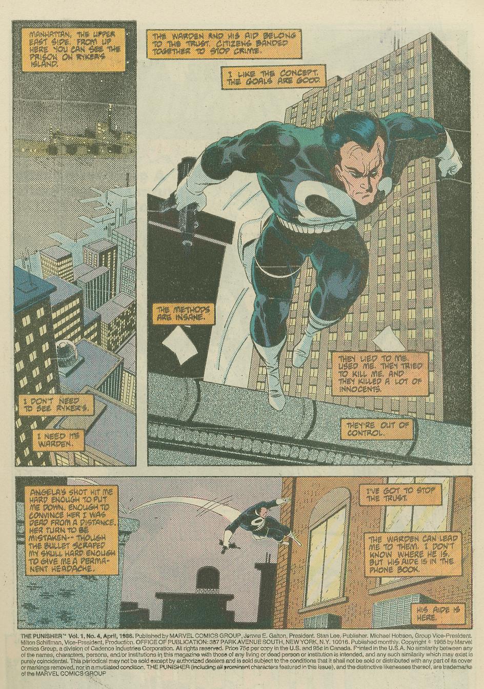 Read online The Punisher (1986) comic -  Issue #4 - 2