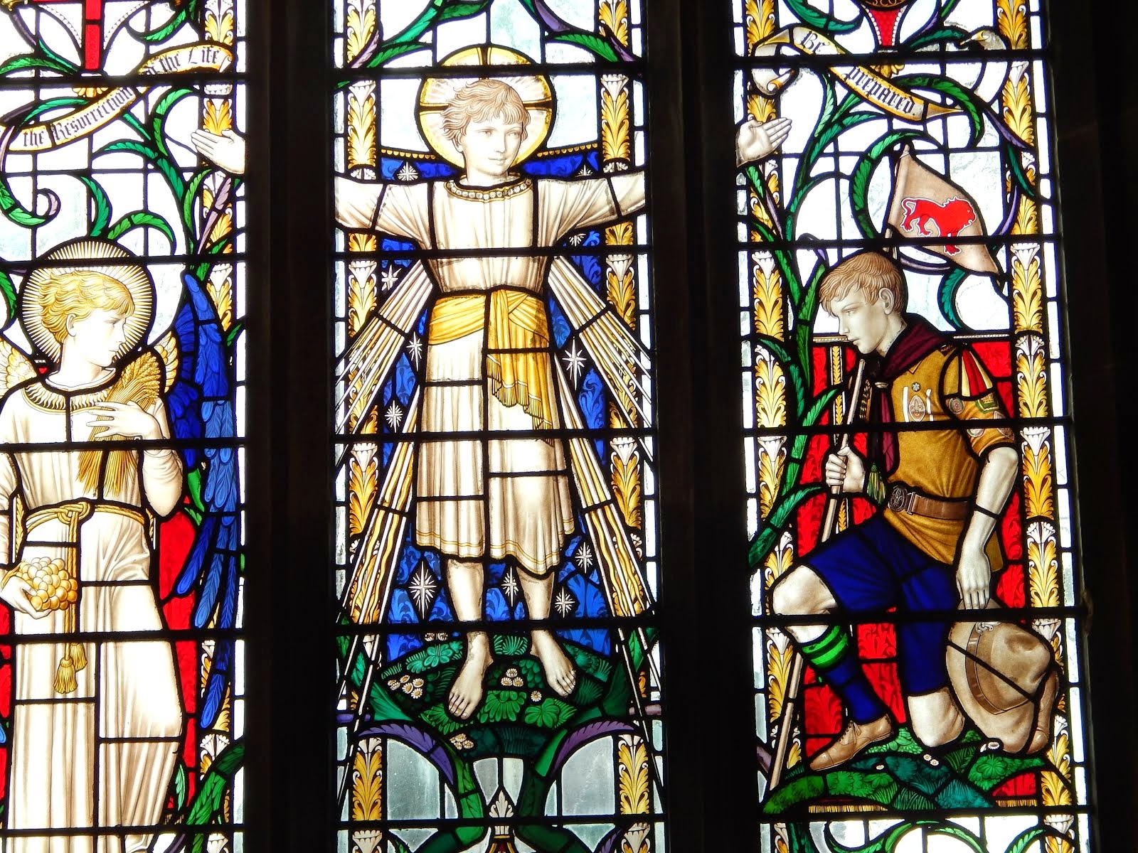 Dannan Window in the Church of the Resurrection