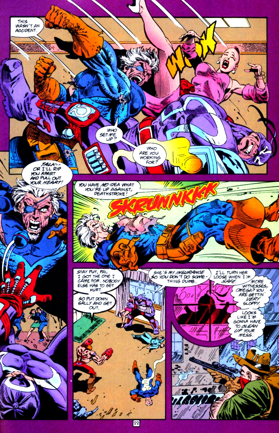 Read online Deathstroke (1991) comic -  Issue #42 - 23