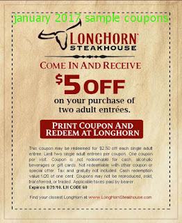 Longhorn printable coupons