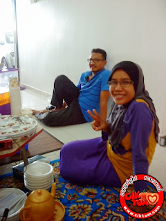 Tuan & Puan rumah open house yang sweeettt