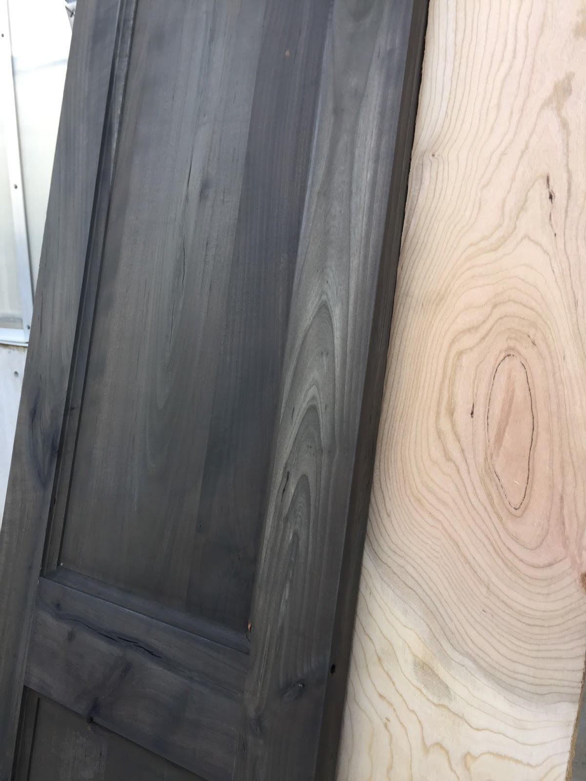 from Gardners 2 Bergers DIY Perfect Rustic Gray Doors