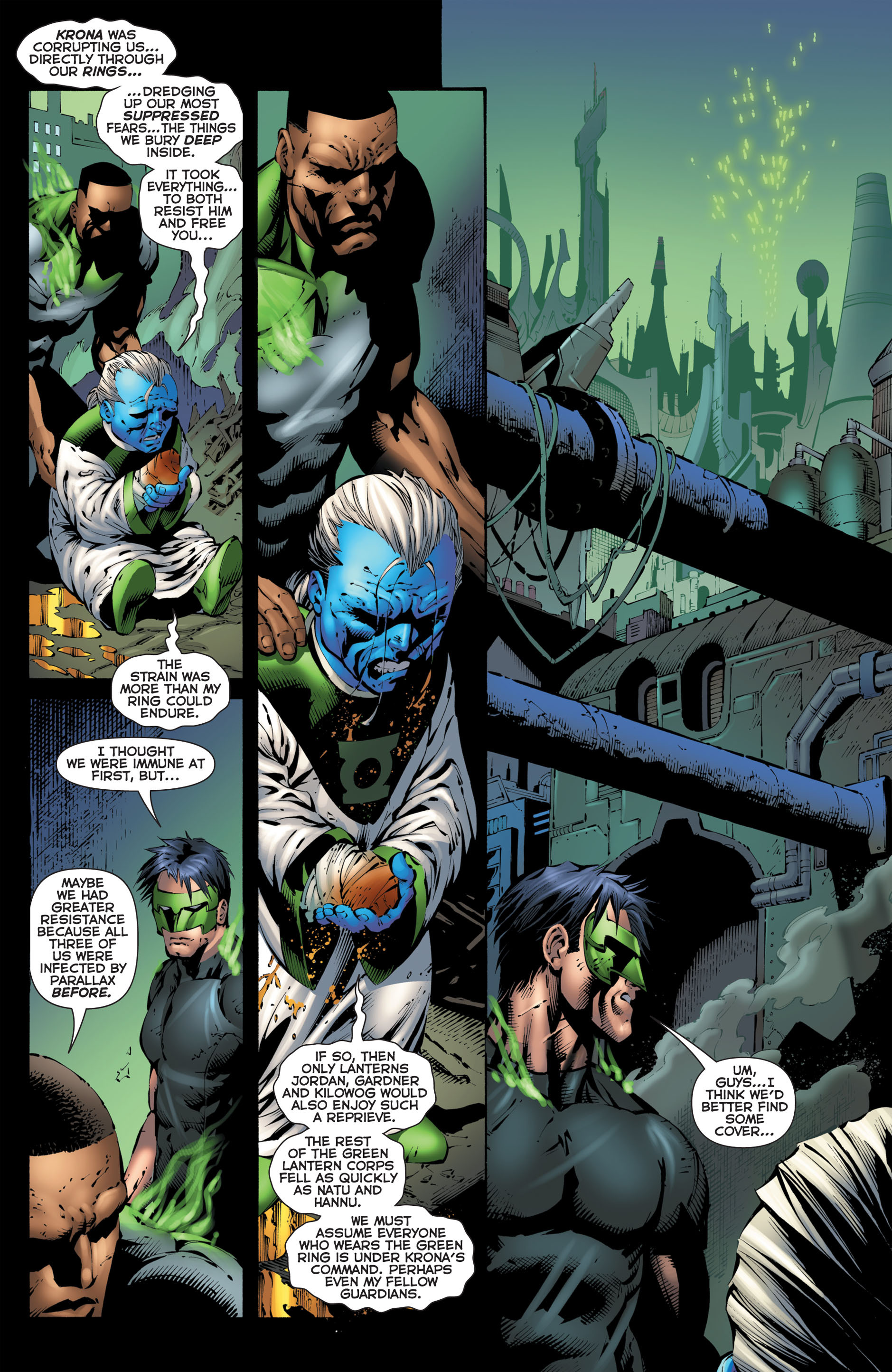 Read online Green Lantern: War of the Green Lanterns (2011) comic -  Issue # TPB - 66