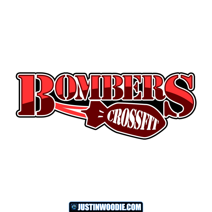 Bombers CrossFit Graphic Logo Design