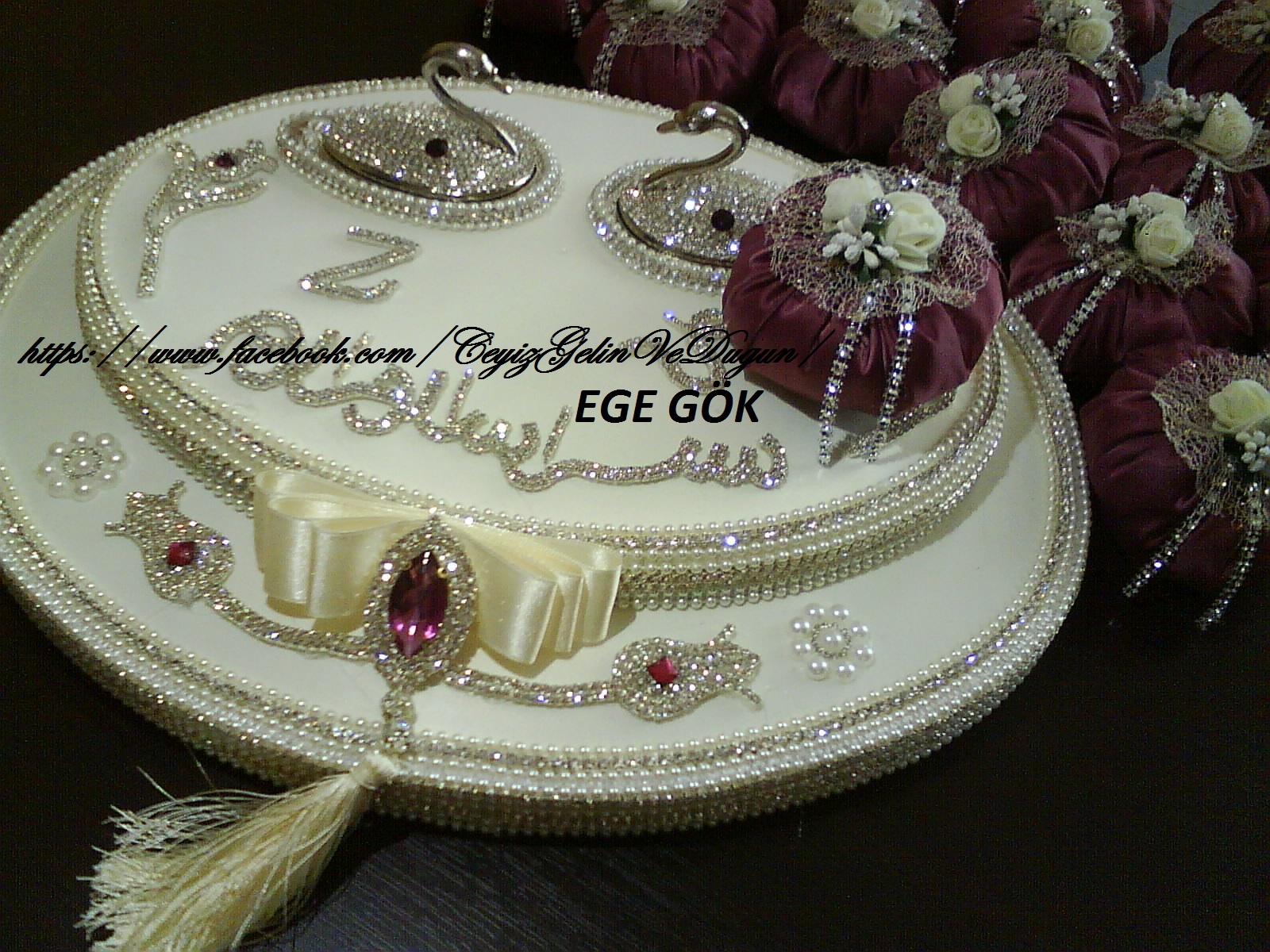 LA PERLA TURKEY nişan tepsisi