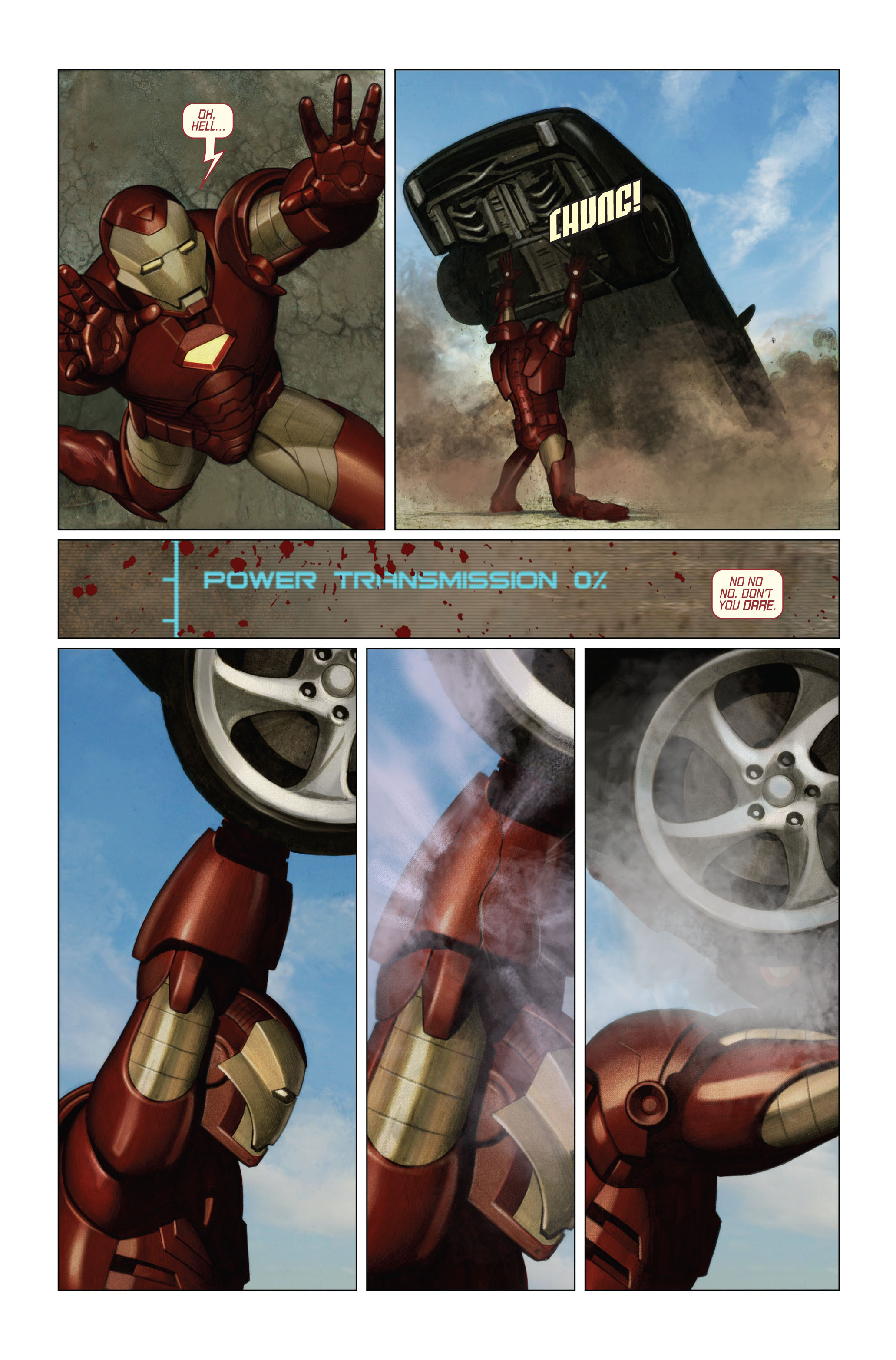 Iron Man (2005) 4 Page 4