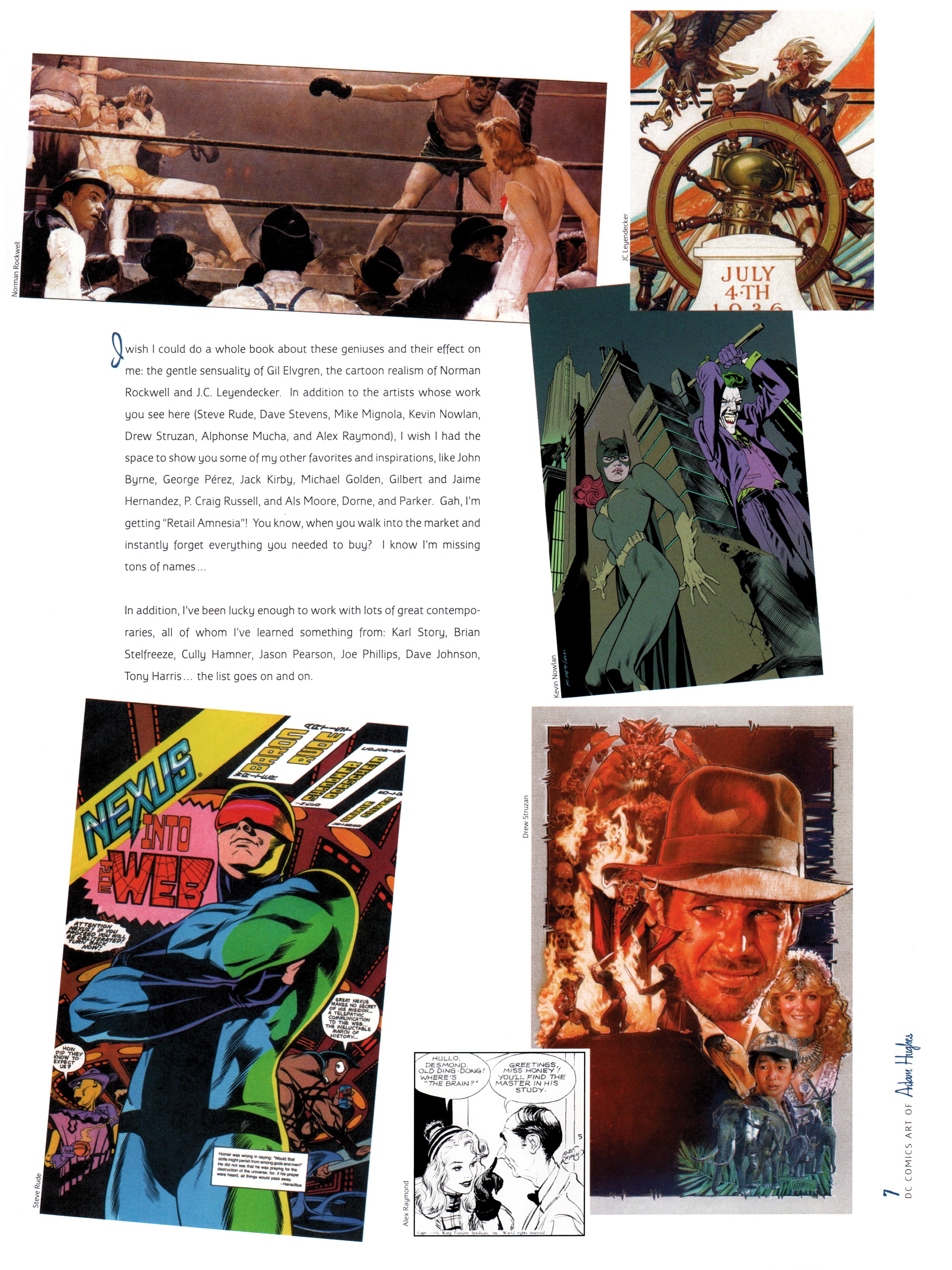 Read online Cover Run: The DC Comics Art of Adam Hughes comic -  Issue # TPB (Part 1) - 8