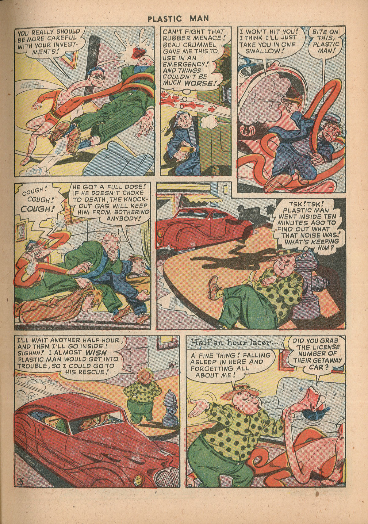 Read online Plastic Man (1943) comic -  Issue #15 - 5