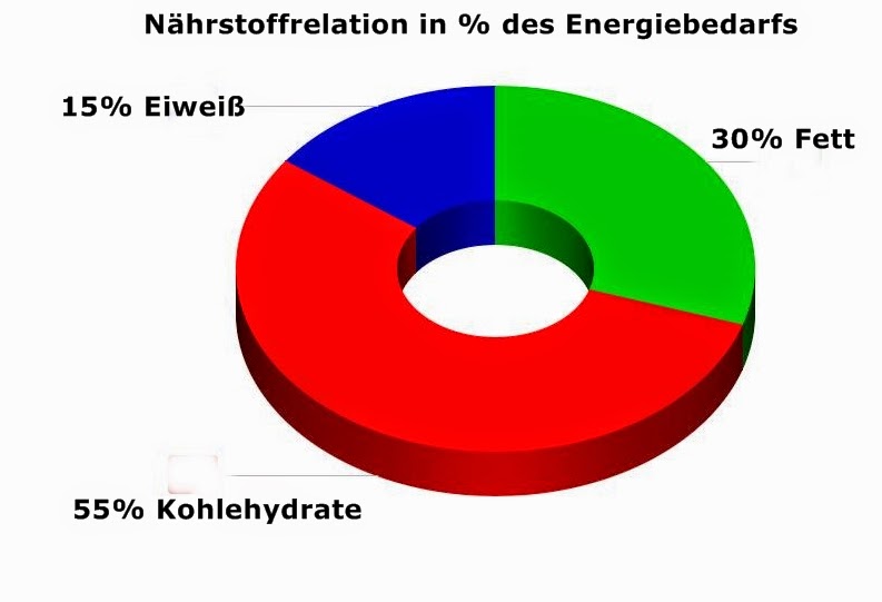 Die Materie des Kochens!: Wie berechnet man den Nährstoffbedarf eines Menschen?