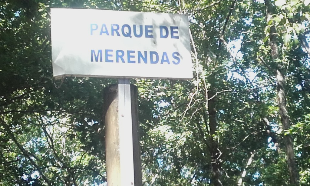 Placa Parque de Merendas