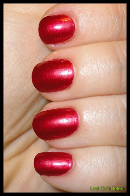 OPi affair in red square swatch