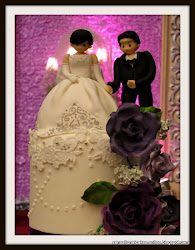 cake proposal tier singapore roses violet romantic theme