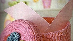 Patrones crochet de caja para alhajas - muy fácil