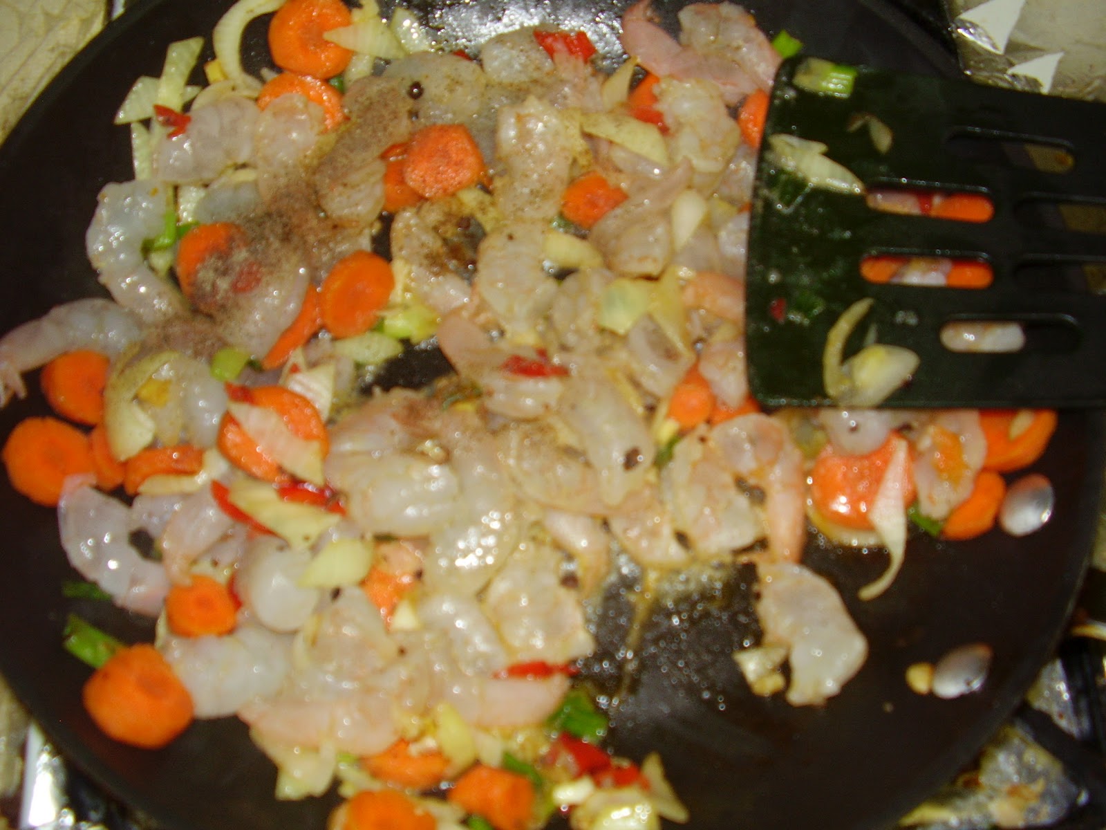 Foodhedonist: Stir Fry Shrimp