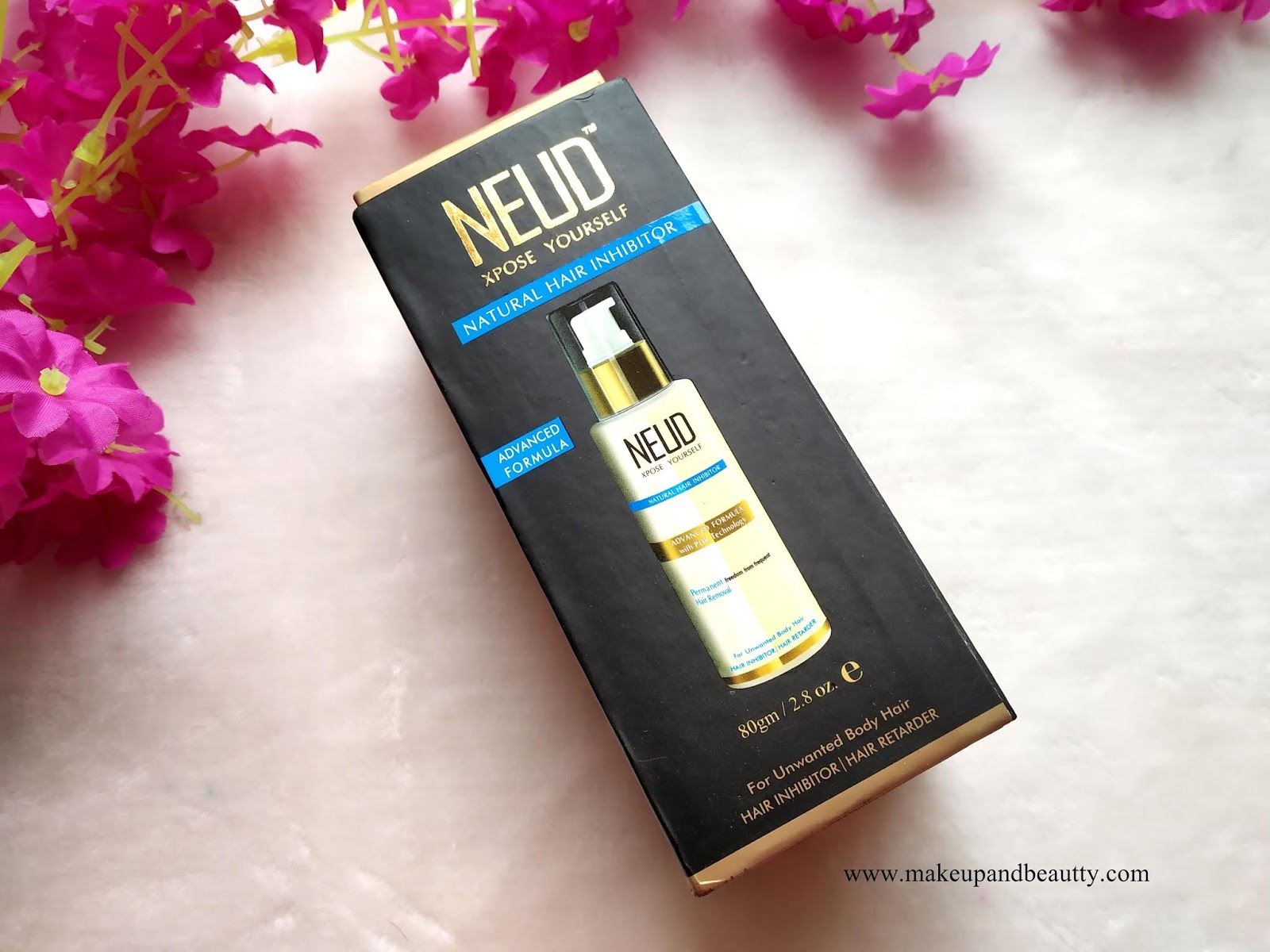 Neud Natural Hair Inhibitor Review  Permanent Hair Removal