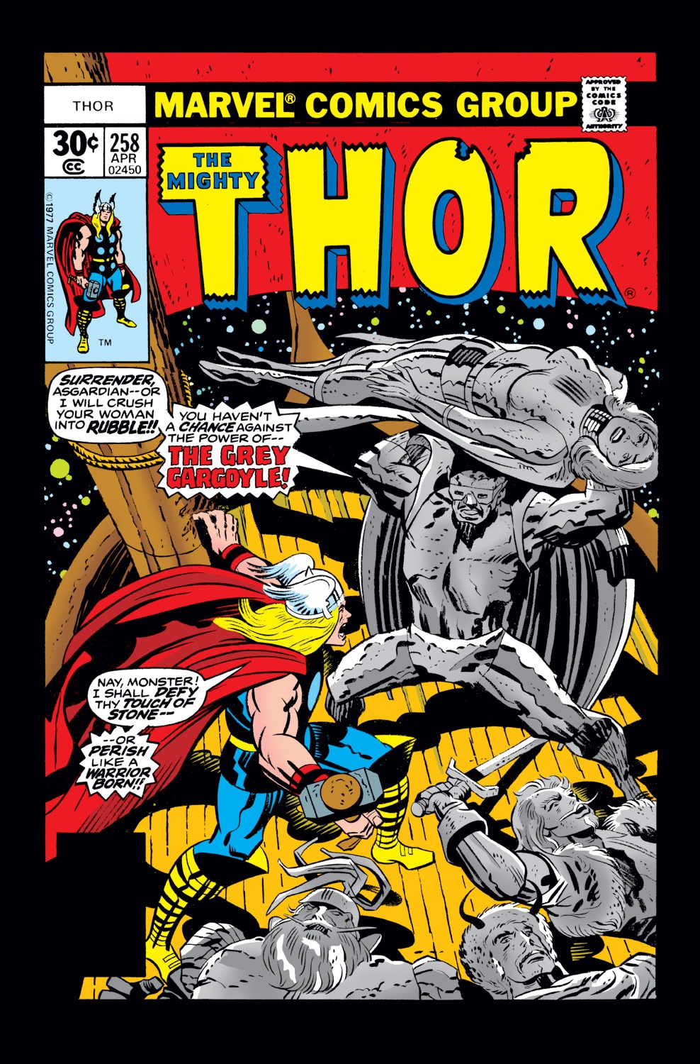 Read online Thor (1966) comic -  Issue #258 - 1