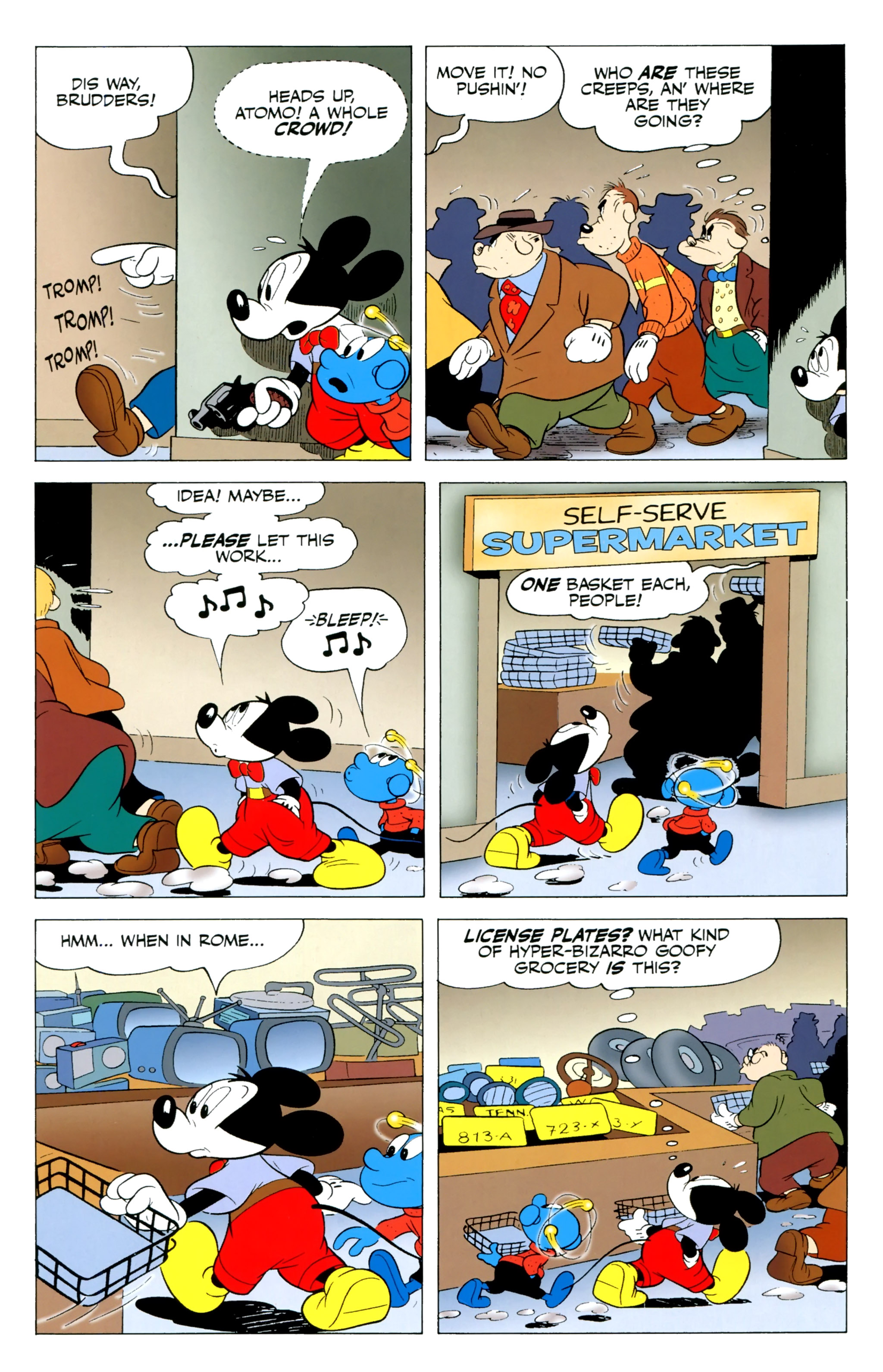 Read online Mickey Mouse (2015) comic -  Issue #9 - 14