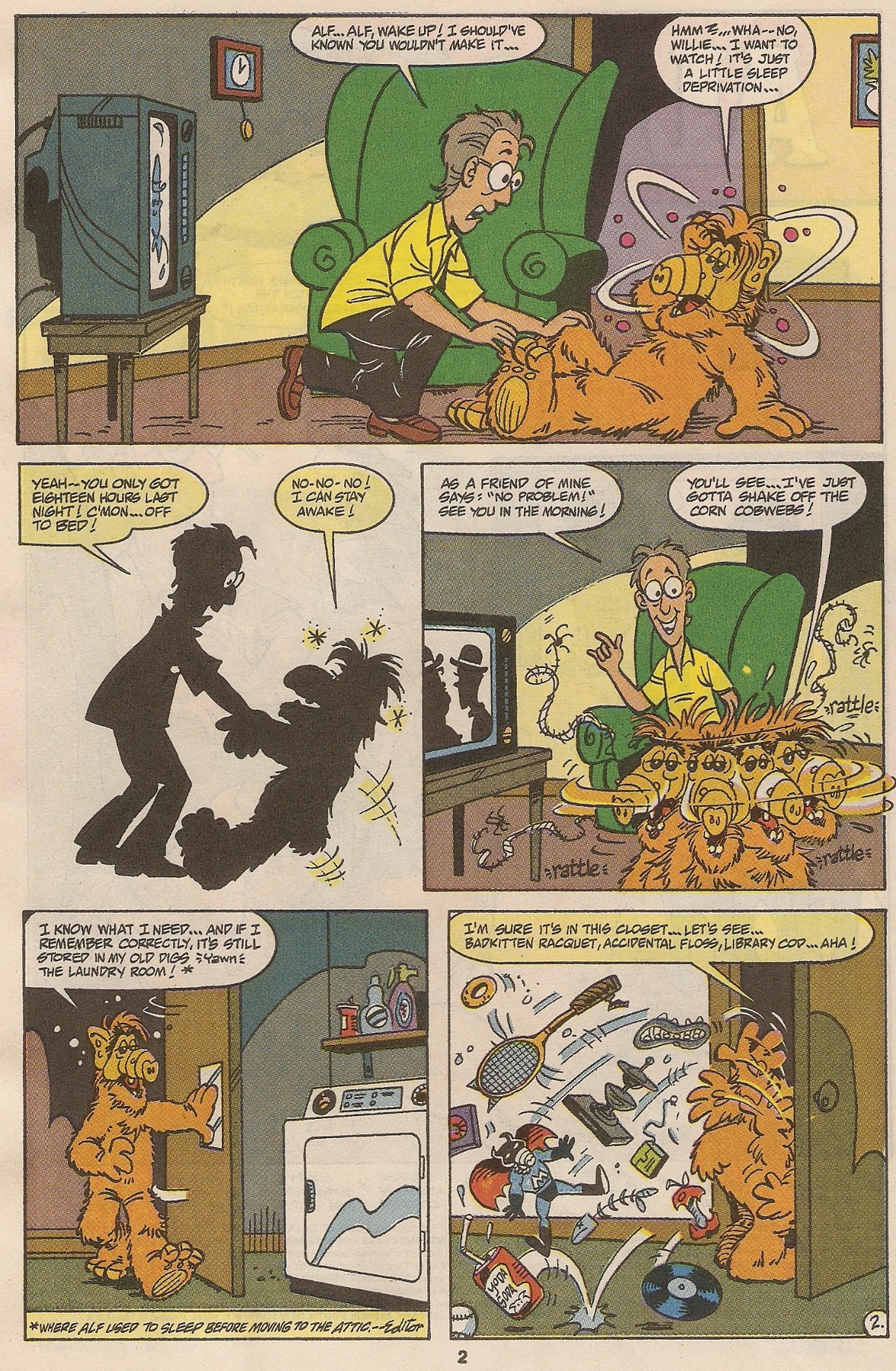 Read online ALF comic -  Issue #46 - 4