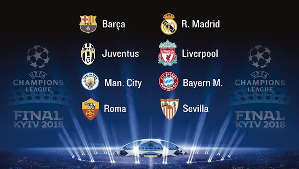 Sigue en directo el sorteo de cuartos de la Champions League 2017/2018