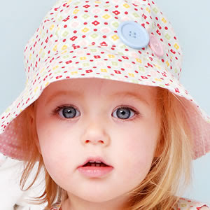 Cute baby girls with blue eyes |The Free Images