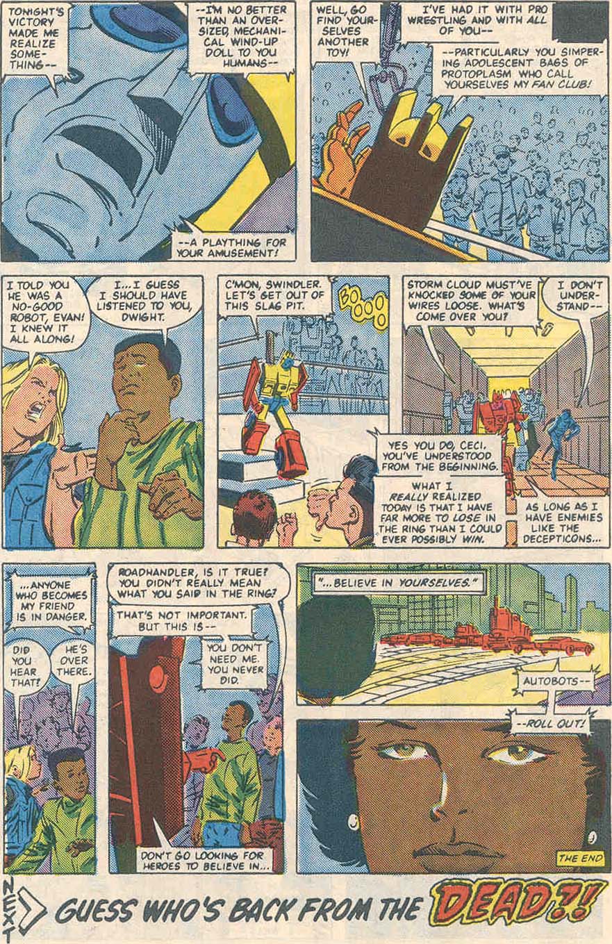 The Transformers (1984) issue 55 - Page 23