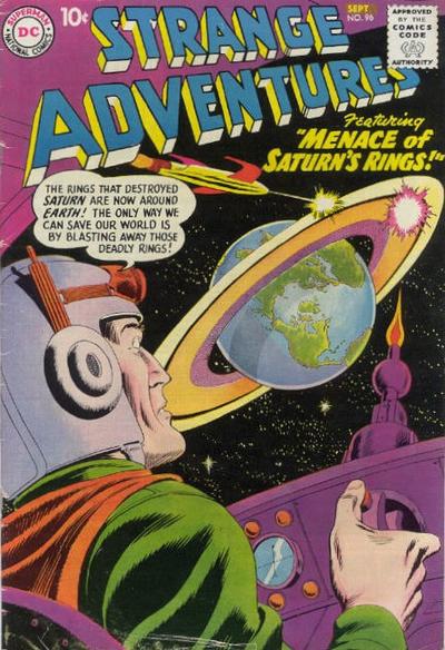 Read online Strange Adventures (1950) comic -  Issue #96 - 1