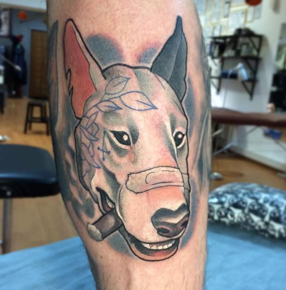 50+ Best Dog Tattoos For Females (2019) Tag, Portrait, Paw Designs