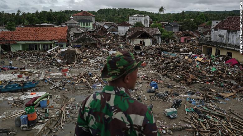 tsunami Indonesia aftermath