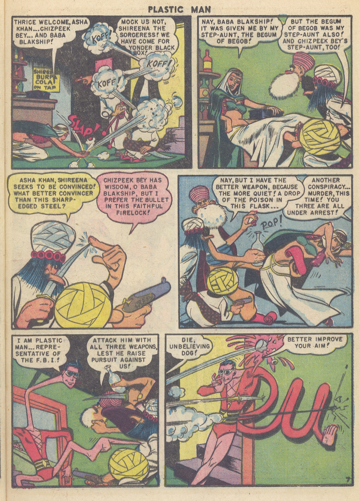 Read online Plastic Man (1943) comic -  Issue #24 - 9