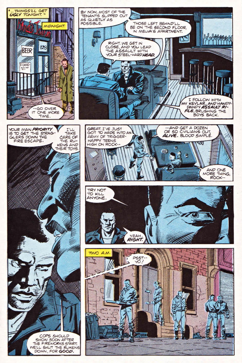 Read online The Punisher (1987) comic -  Issue #61 - Crackdown - 14