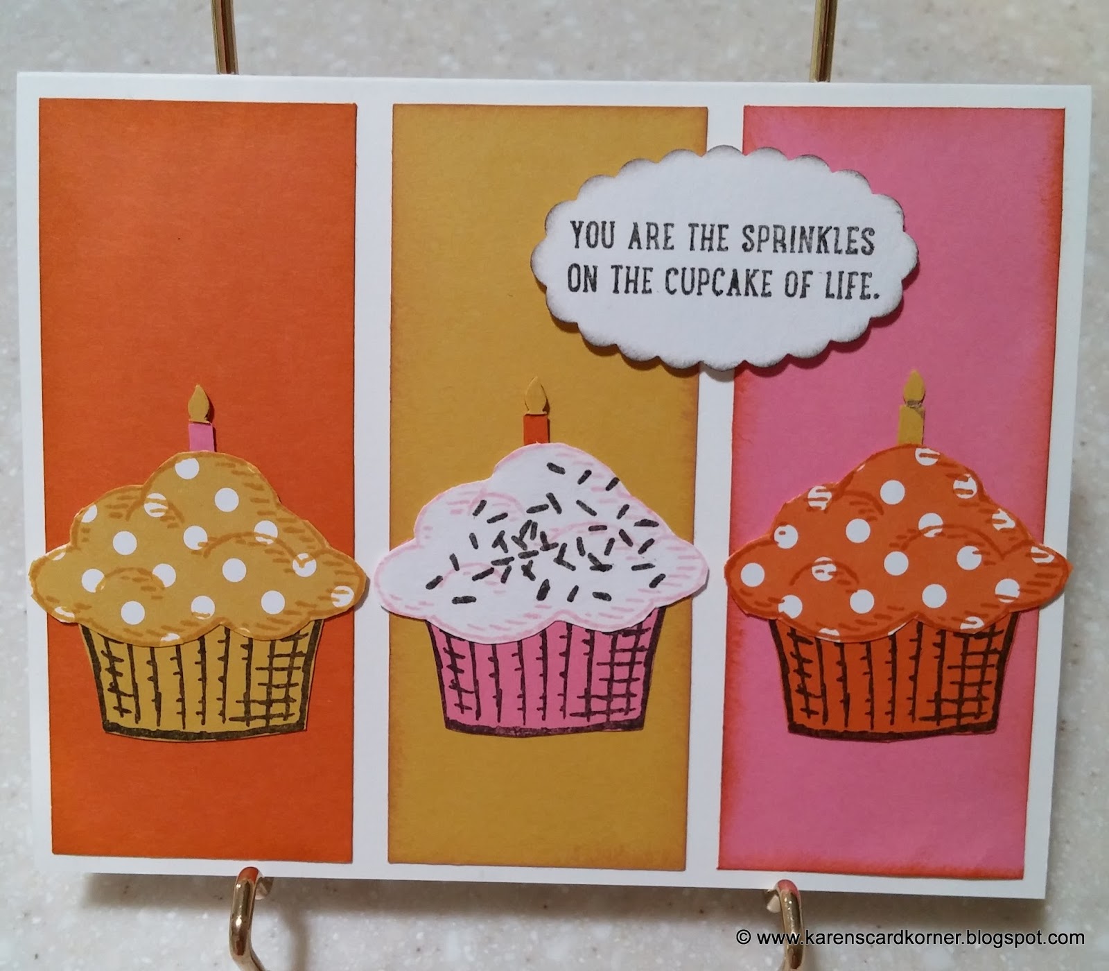 karenscardkorner Cupcake Challenge