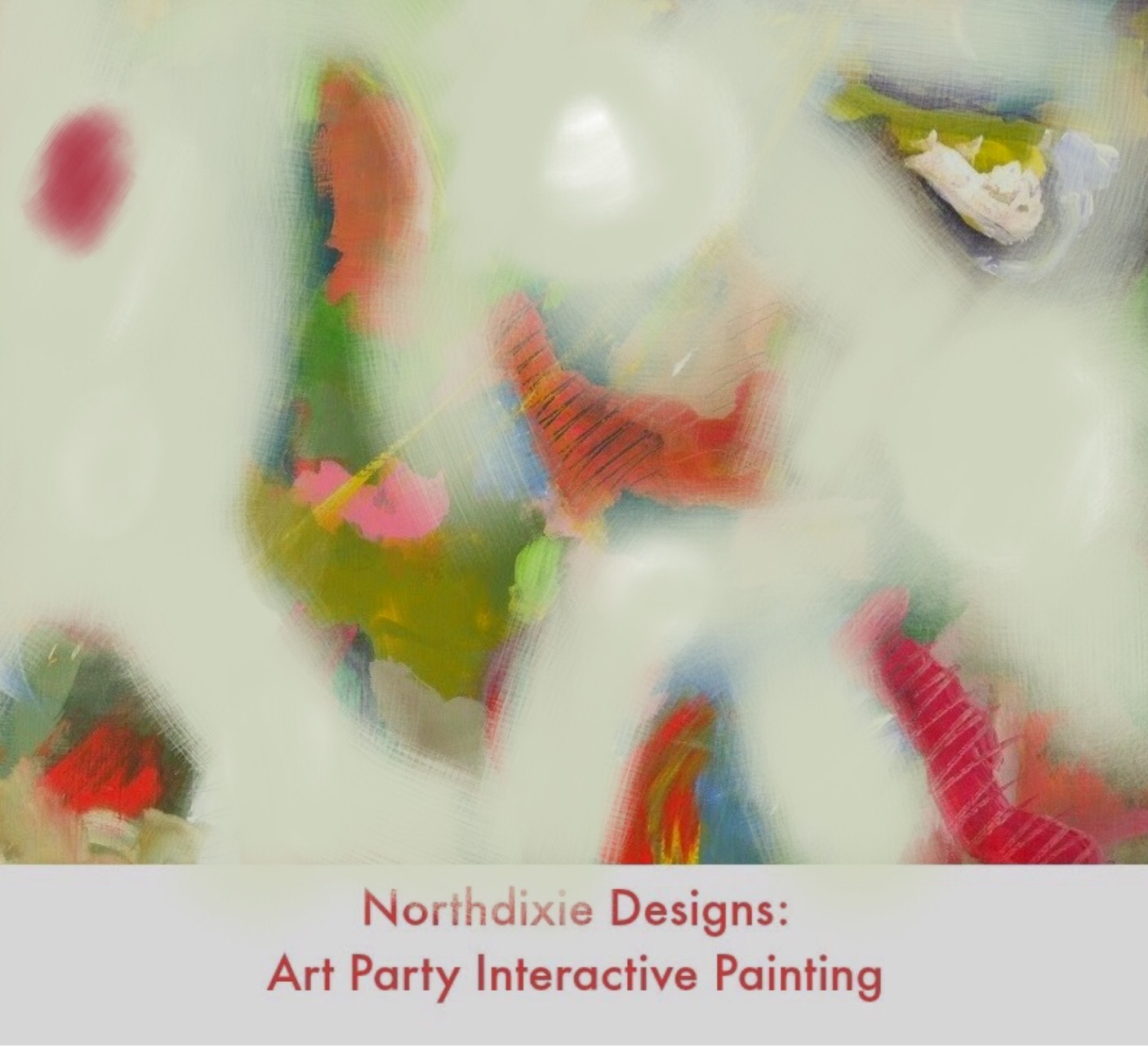 Northdixie Designs Art Process Using the Brushes Redux App