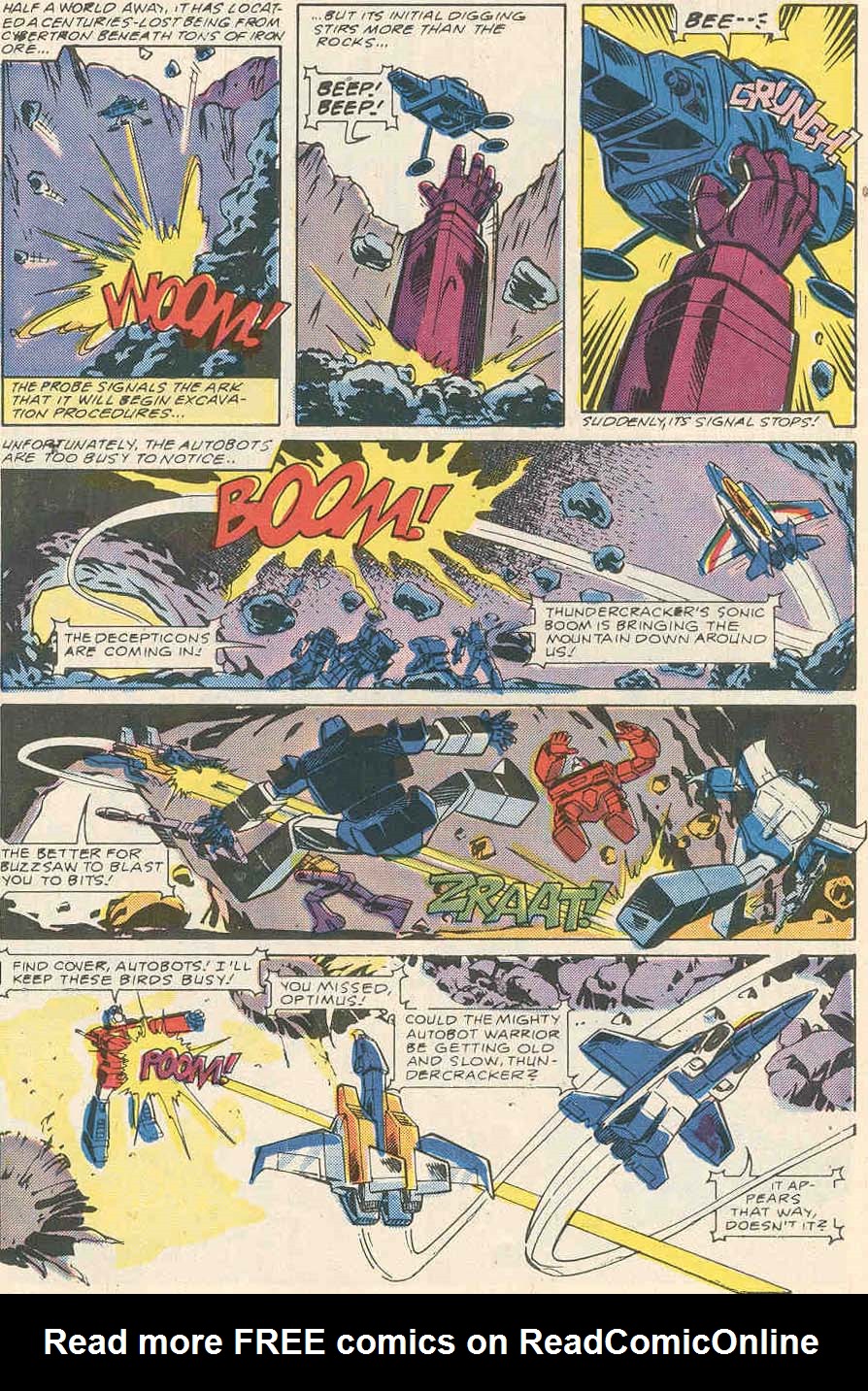 Read online The Transformers (1984) comic -  Issue #4 - 17