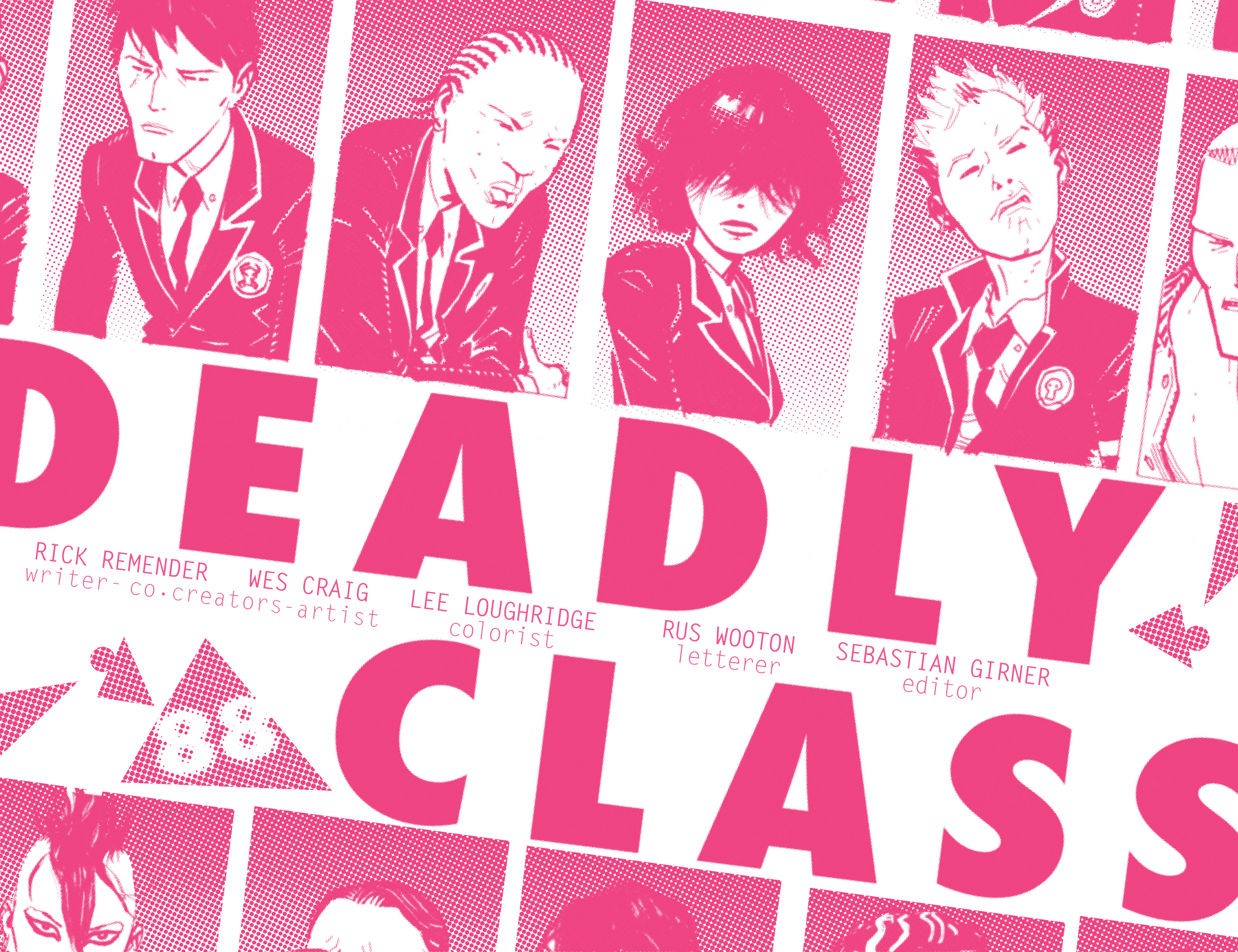 Read online Deadly Class comic -  Issue #9 - 10